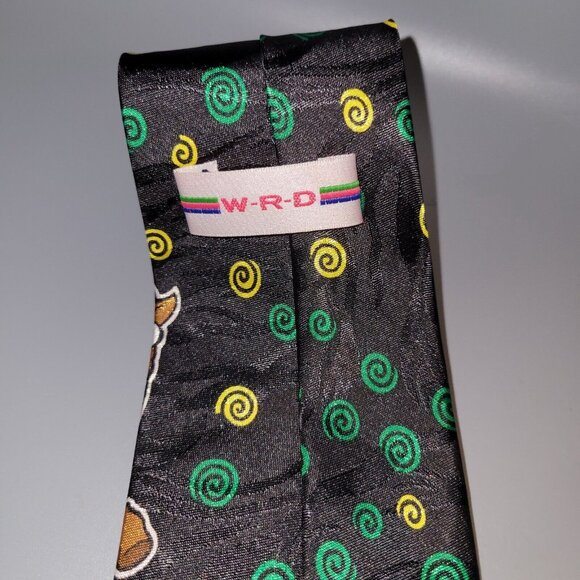 Vtg W-R-D Gumby & Pokey Neck Tie Mens Wide 54” Short Multicolored RARE NWOT - Picture 3 of 5